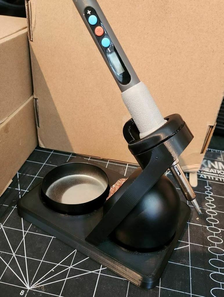 Free 3D file Soldering Iron Holder - Remix・3D printable design to ...