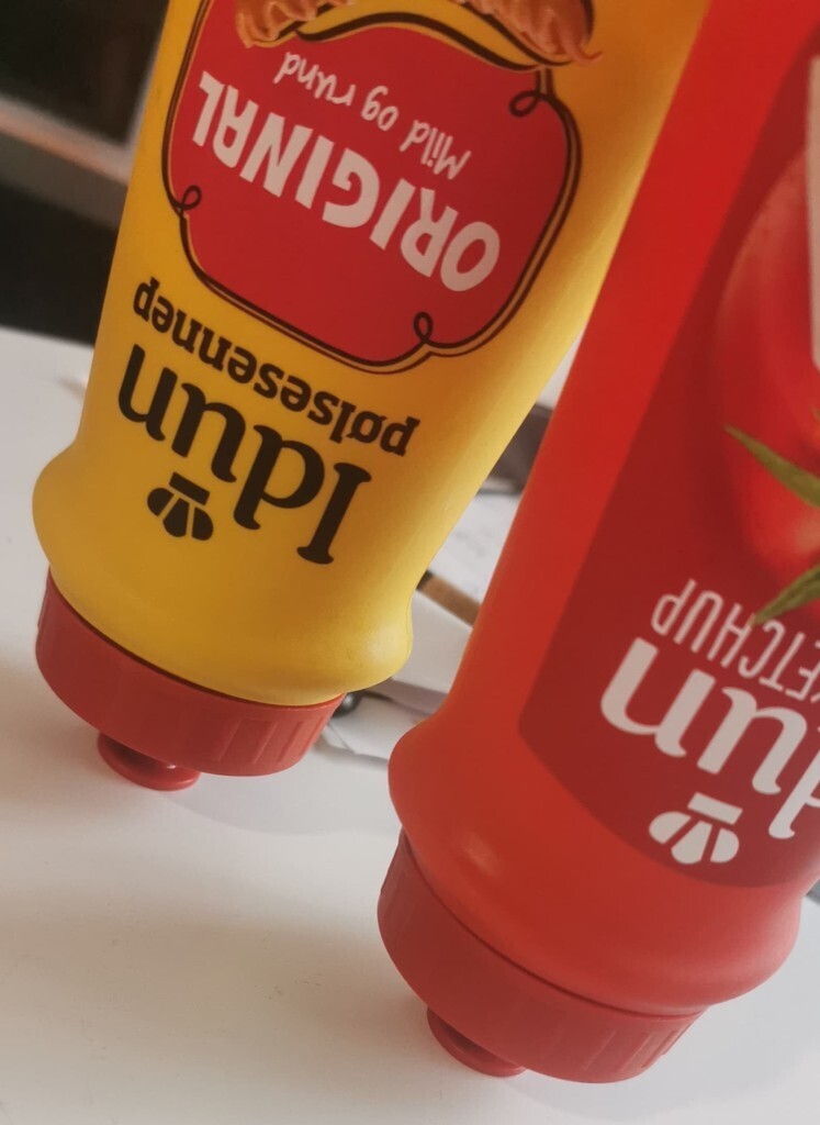 Бесплатный STL файл Подставка для кетчупа и горчицы・Модель 3Dпринтера