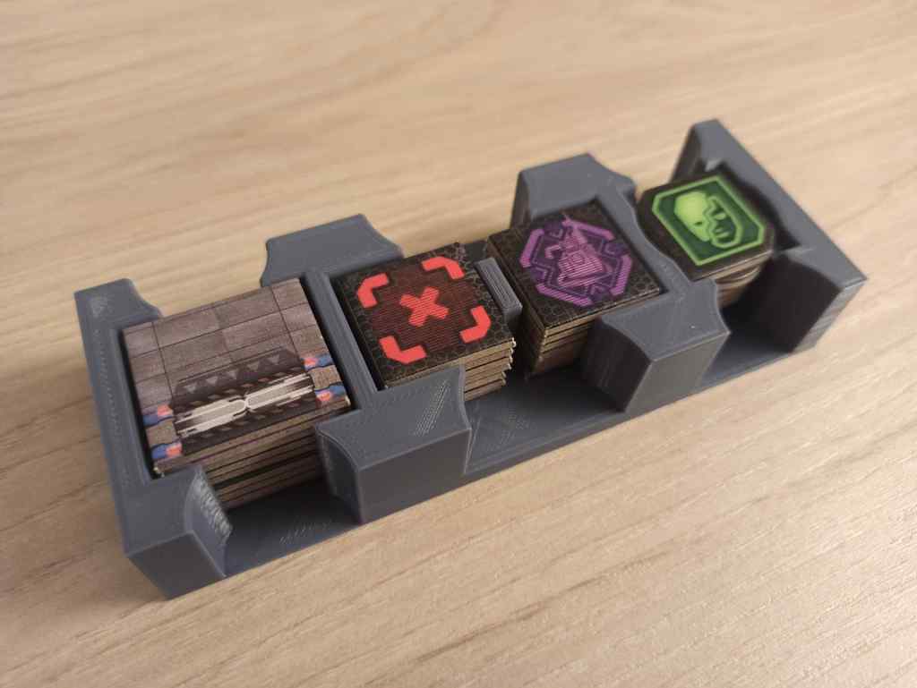 Free STL file Zombicide Dark Side Tokens Holder・Model to download and ...