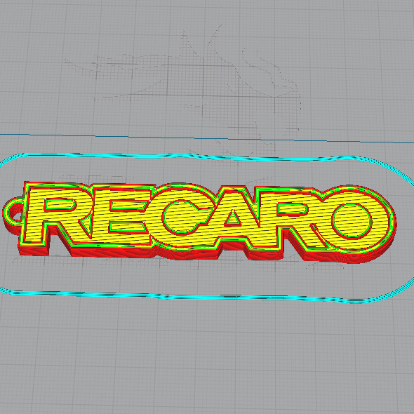 STL file Recaro keychains・Model to download and 3D print・Cults