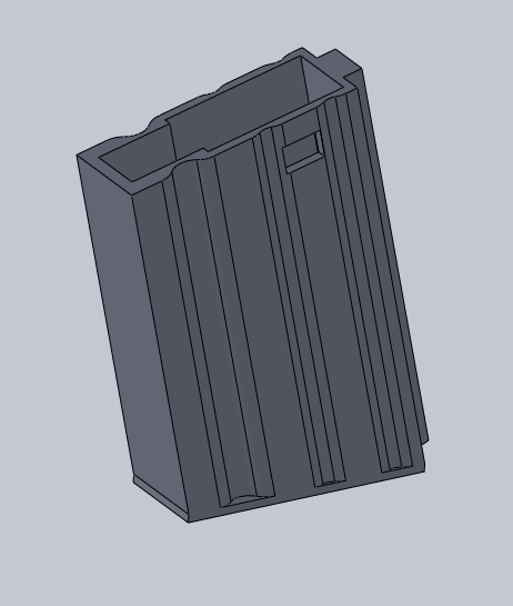 Free STL file Fake 15 shot magazine for AR-15・3D printer design to ...