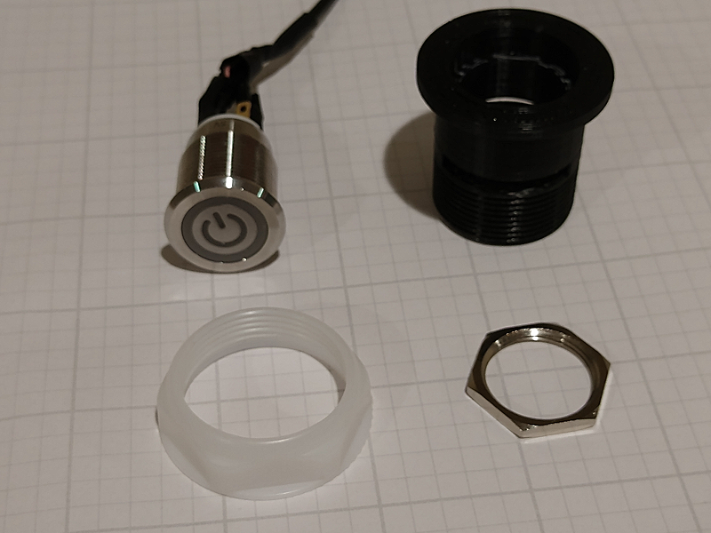 Free STL file Arcade Power Button Sleeve Adapter・3D print design to ...