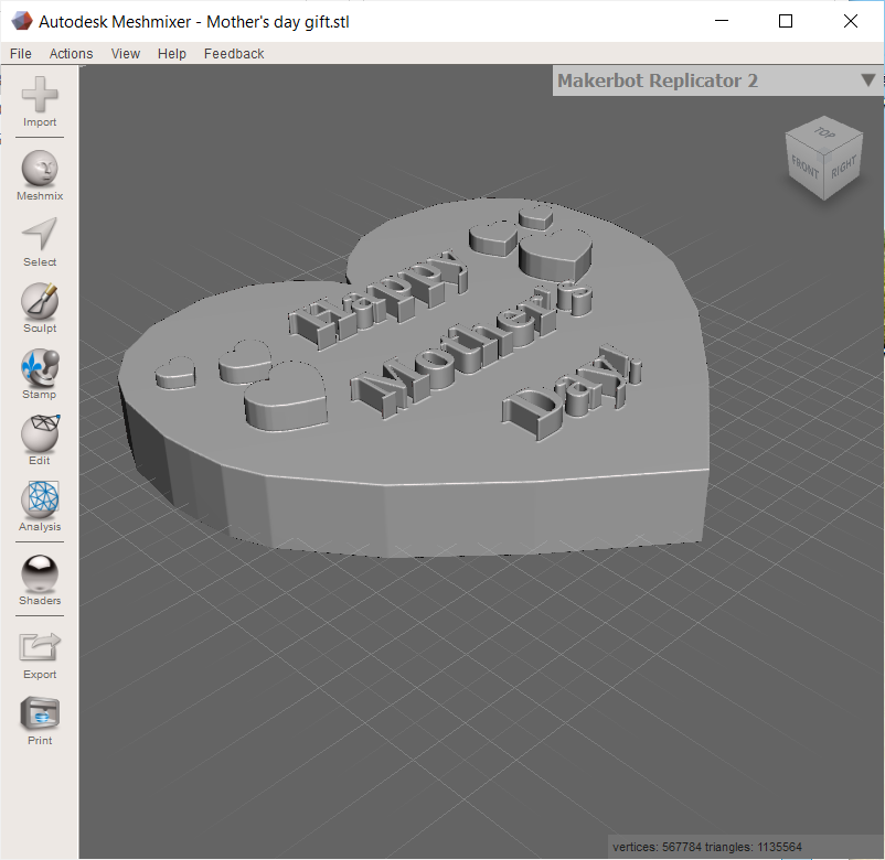 STL file Mother's day gift・3D printable model to download・Cults