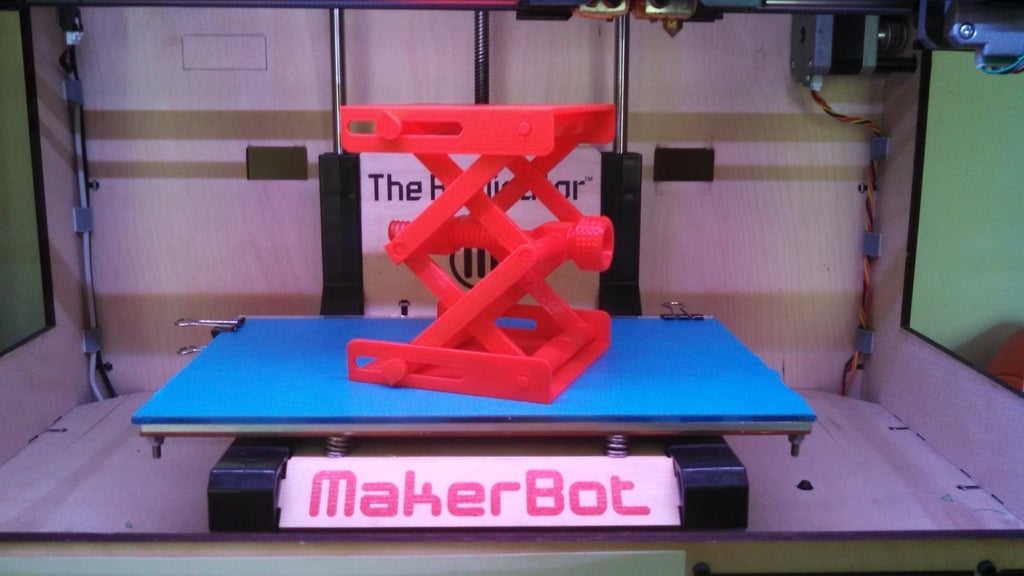 Free STL file Print In Place Platform Jack・Model to download and 3D