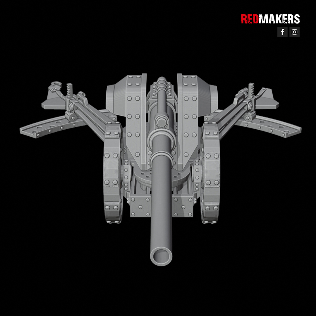 3D file Earthshaker Cannon. Heavy artillery of the Imperial Force 🔫・3D ...
