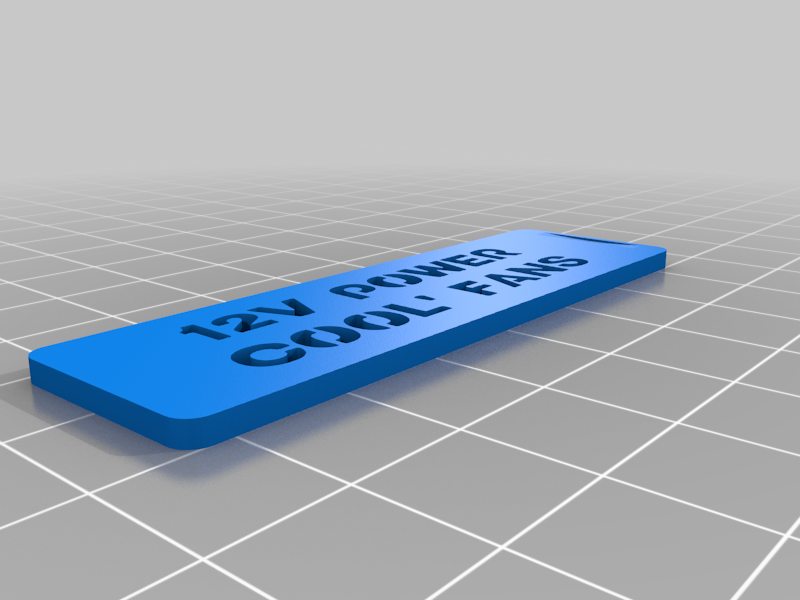 Free 3D file Name Plates (interchangeable) 🧹・3D printer design