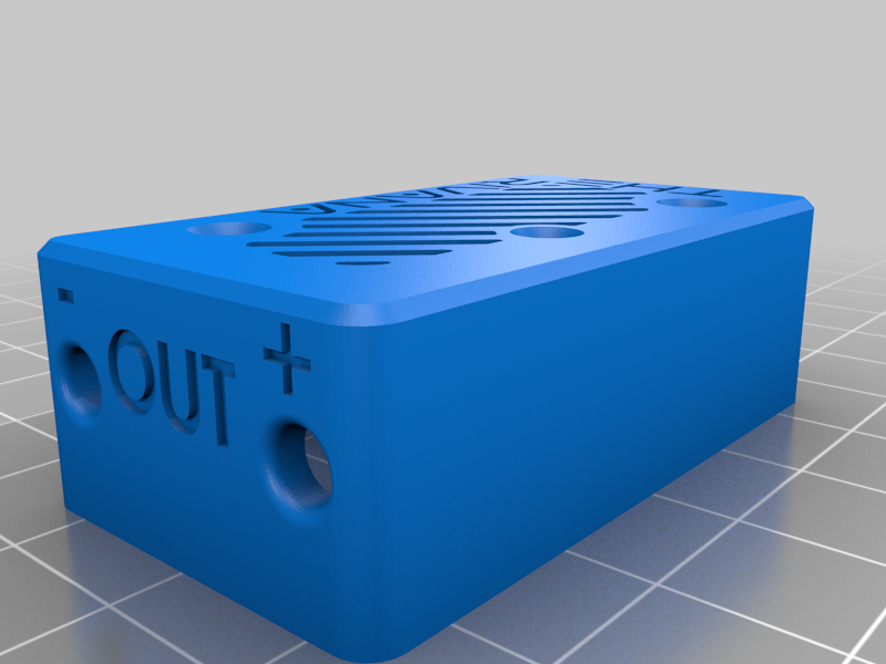 Free 3D file buck converter case with JST connector 📦・3D printing model