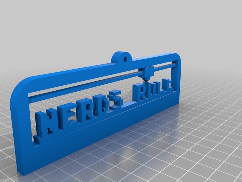 Free 3D file Nerds Rule・3D printer design to download・Cults