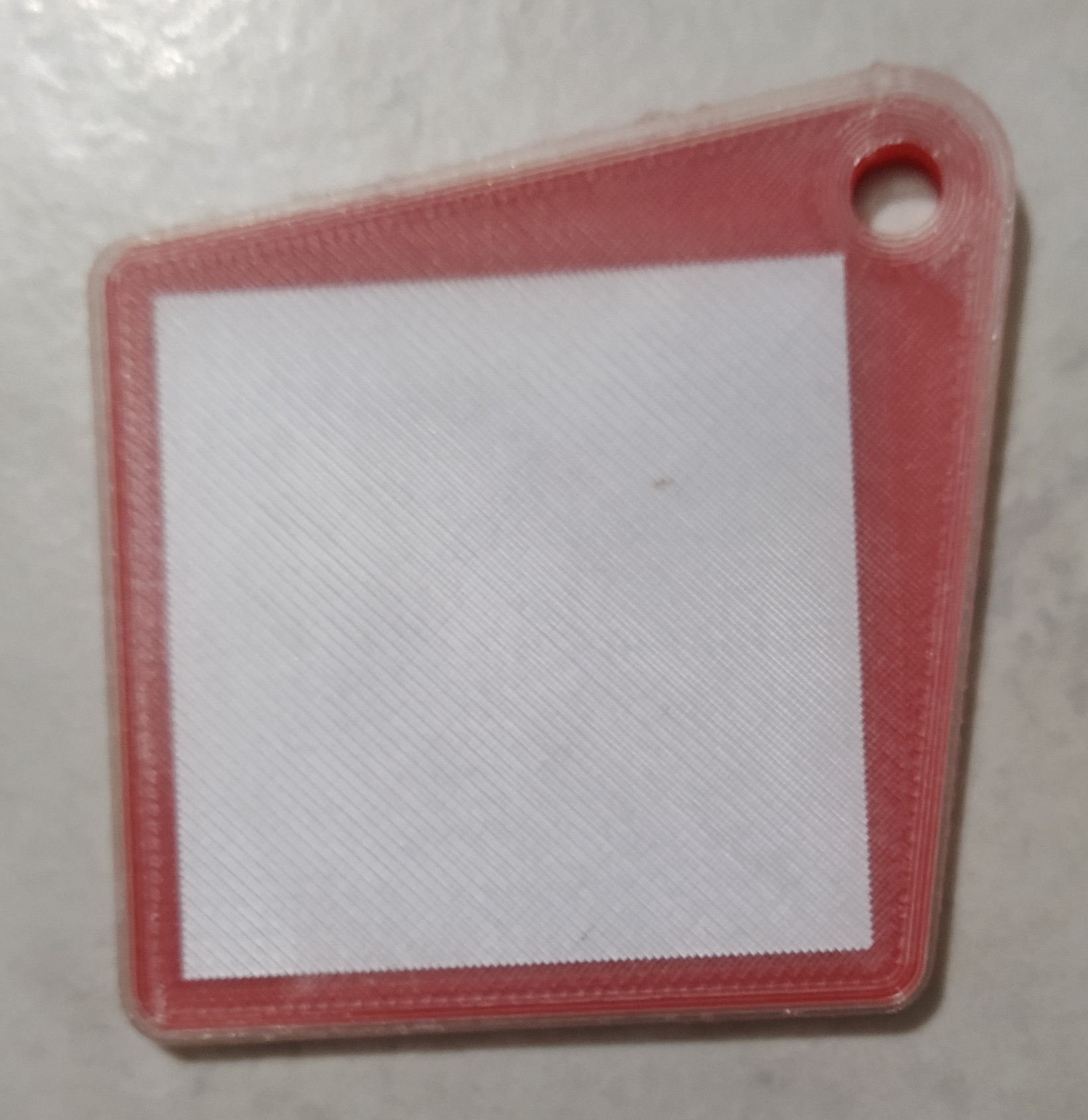 STL file KEY RING, PHOTO FRAME, GREEN PASS・3D print design to download