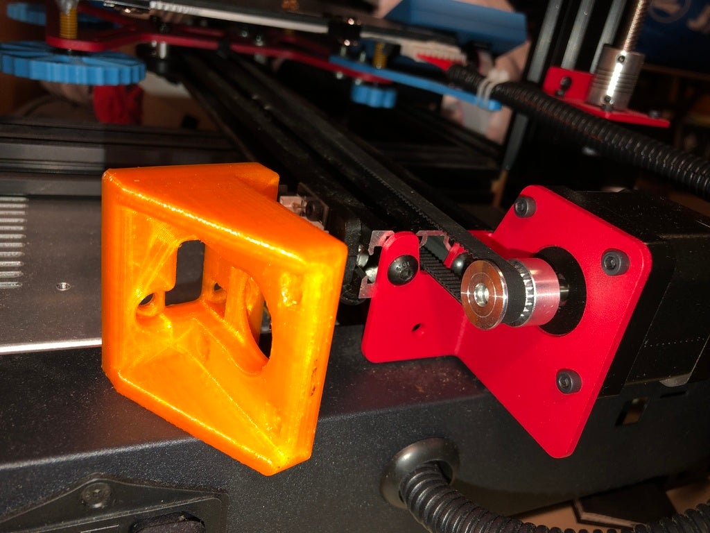 Free STL file motor mounting bracket・3D printing design to download・Cults