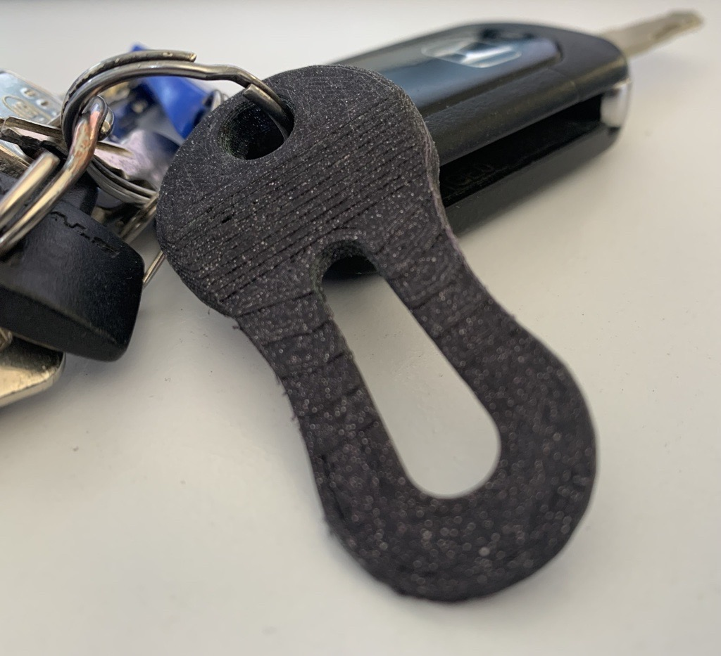 Free 3D file Shopping Cart Unlocker Keychain・3D printer design to download・Cults