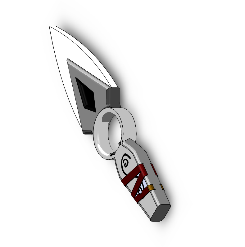 STL file VALORANT JETT KNIFE・Model to download and 3D print・Cults