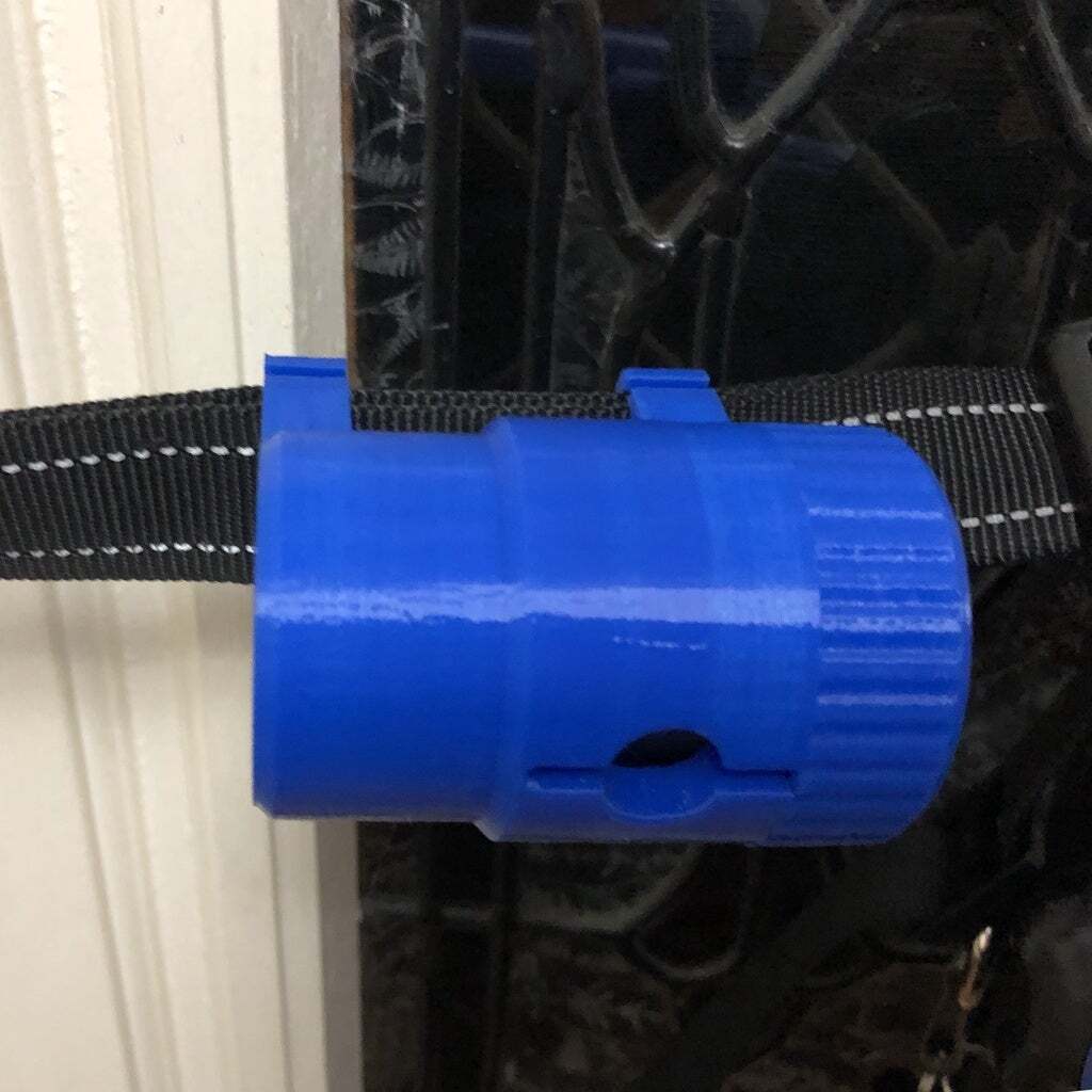 Free STL file Dog bag holder with strap clip・3D print model to download