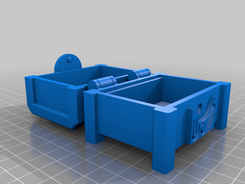 STL file Breath of the Wild Sheikah Chest・3D print design to download・Cults