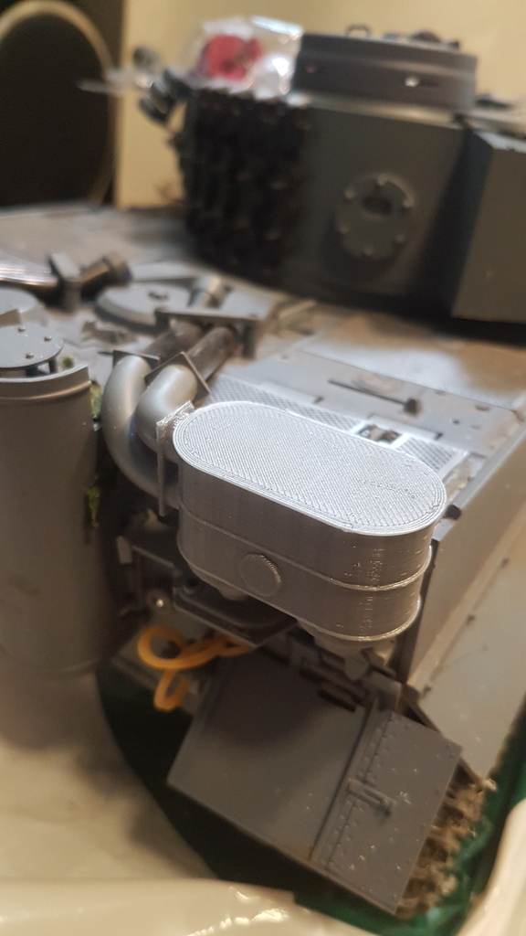 Adesivo Decalcomania Heng Lungo 1/16 Serbatoio Tedesco Tiger One 3818 - Foto 13