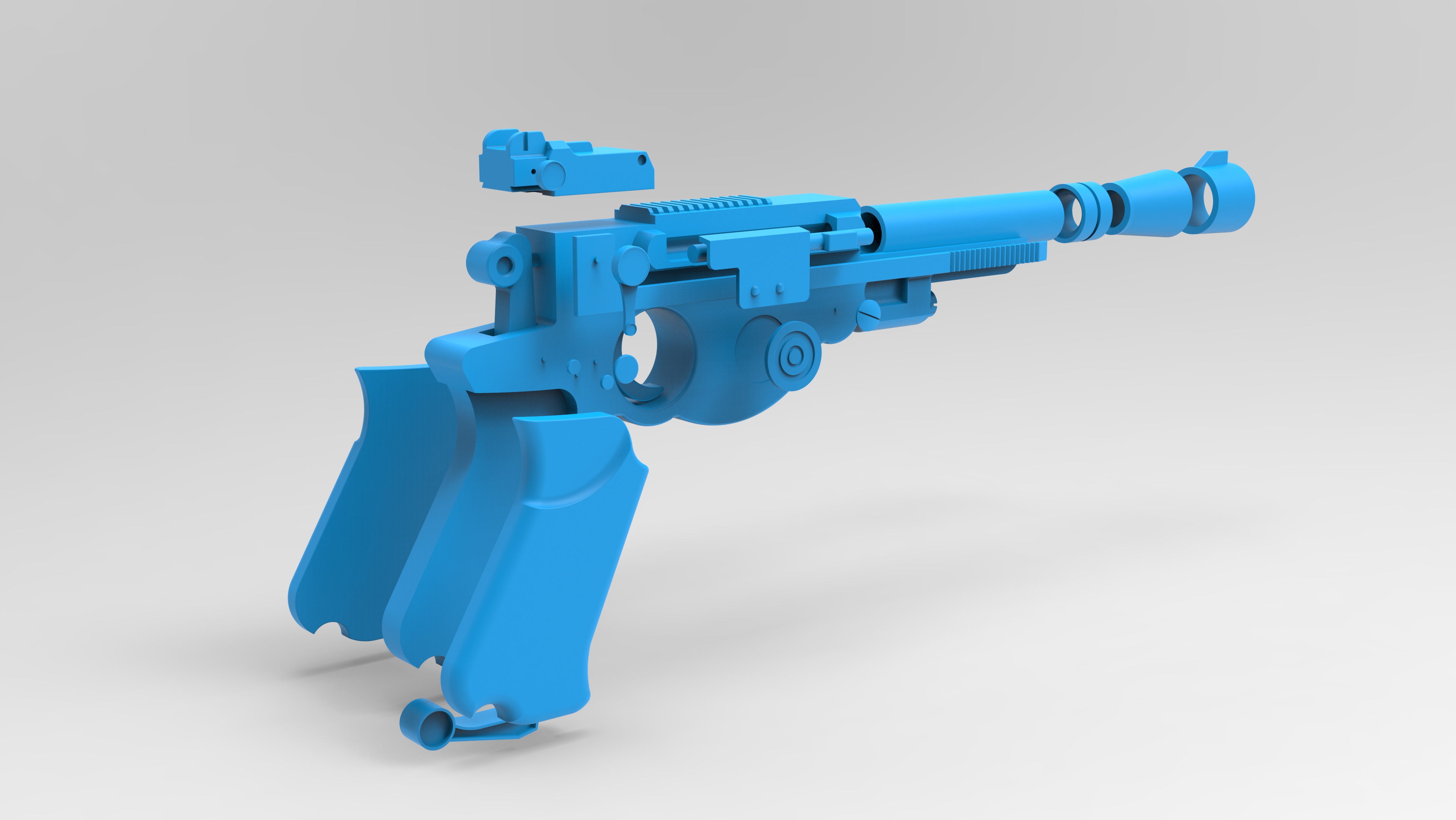 IB-94 Style Blaster Prop – Mandalorian Inspired Full-Size 3D Printed Model - Foto 8