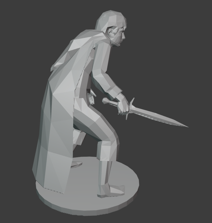 STL file The Lord of the Rings - Frodo 🎲・3D print design to download・Cults