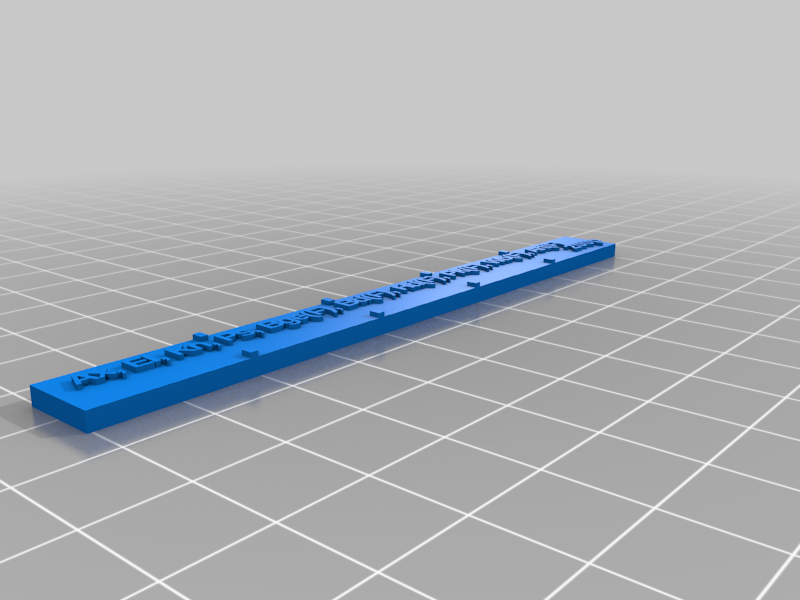 Dbmm Ruler Free 3D file More DBMM Rulers・Object to download and to 3D print・Cults