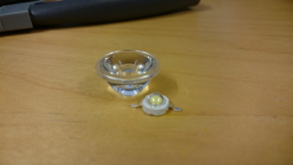 Free STL file LED optics lens holder・3D printable design to download・Cults