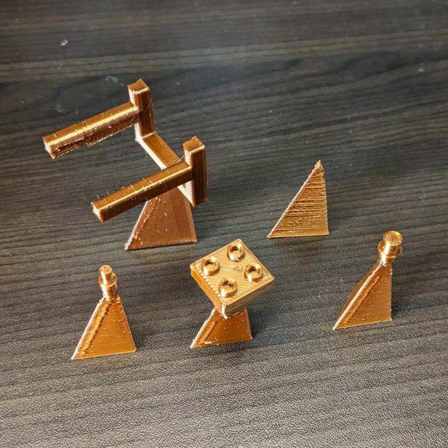 Free 3D file Triangular Pyramid Model Aircraft Stand ️・3D printing ...