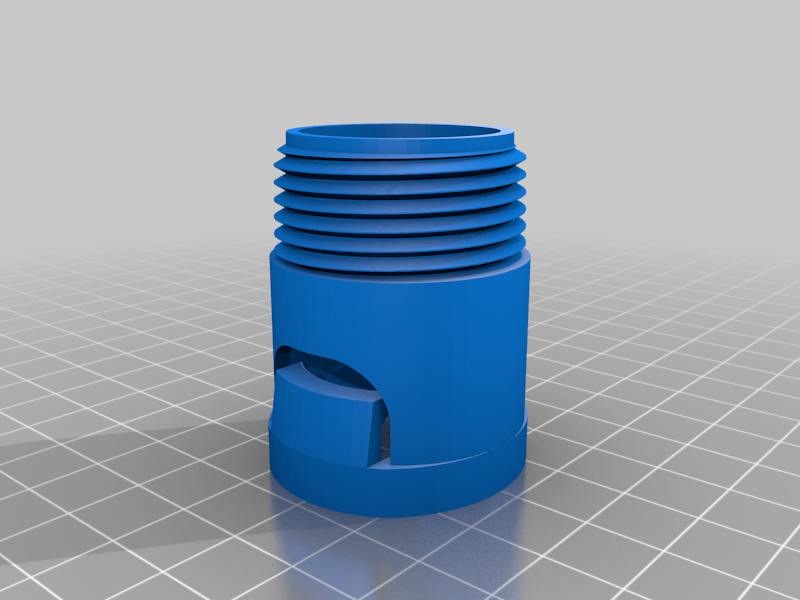 Free 3D file ENT 1" Smurf Tube conduit Connector・3D print design to