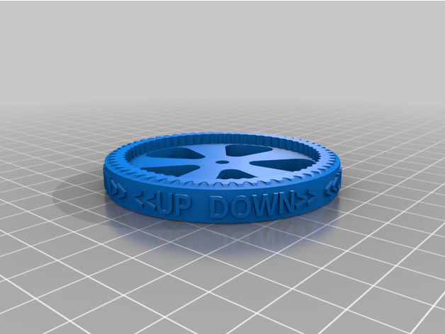 Free STL file Roda Down Up・3D printable design to download・Cults