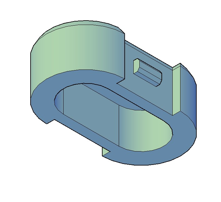STL file battery and HPA FCU compartment for M4 Airsoft・3D printer