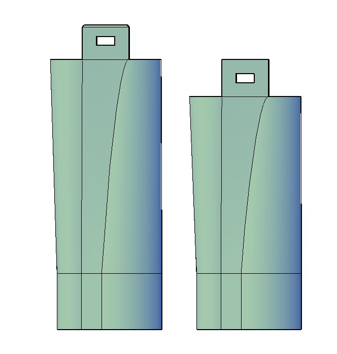 STL file battery and HPA FCU compartment for M4 Airsoft・3D printer