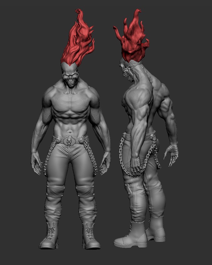 Ghost Rider Model T STL file ghost rider・Model to download and 3D print・Cults
