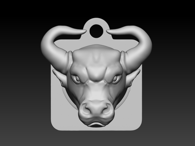 3D file Creative Bull Design 🐂・3D printing template to download・Cults