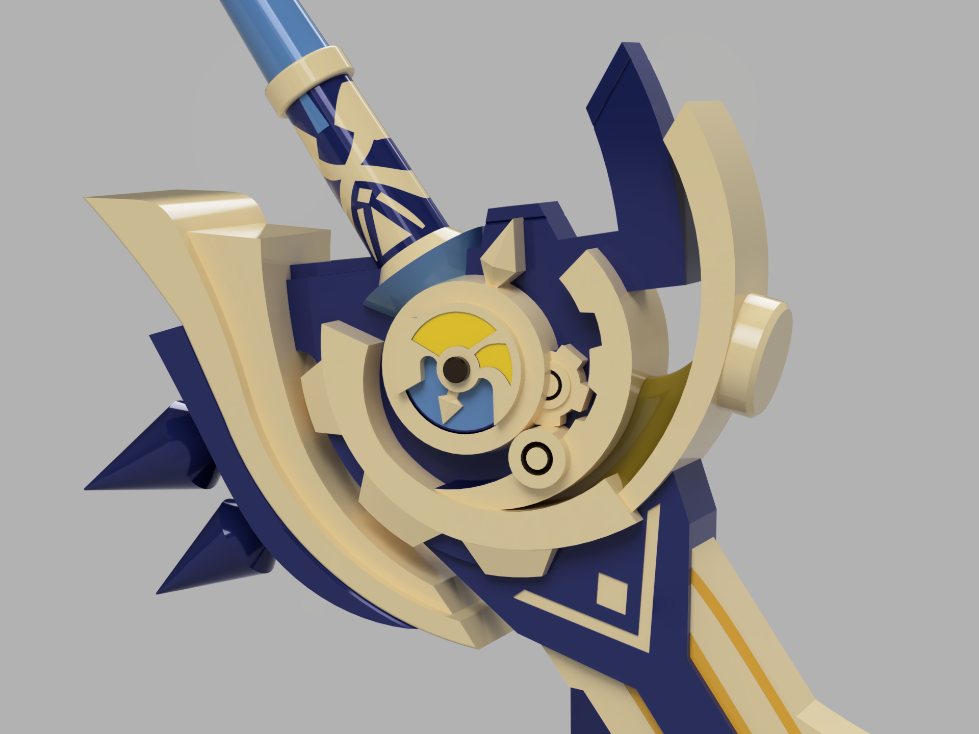 STL file Whiteblind (Genshin Impact)・Design to download and 3D print・Cults