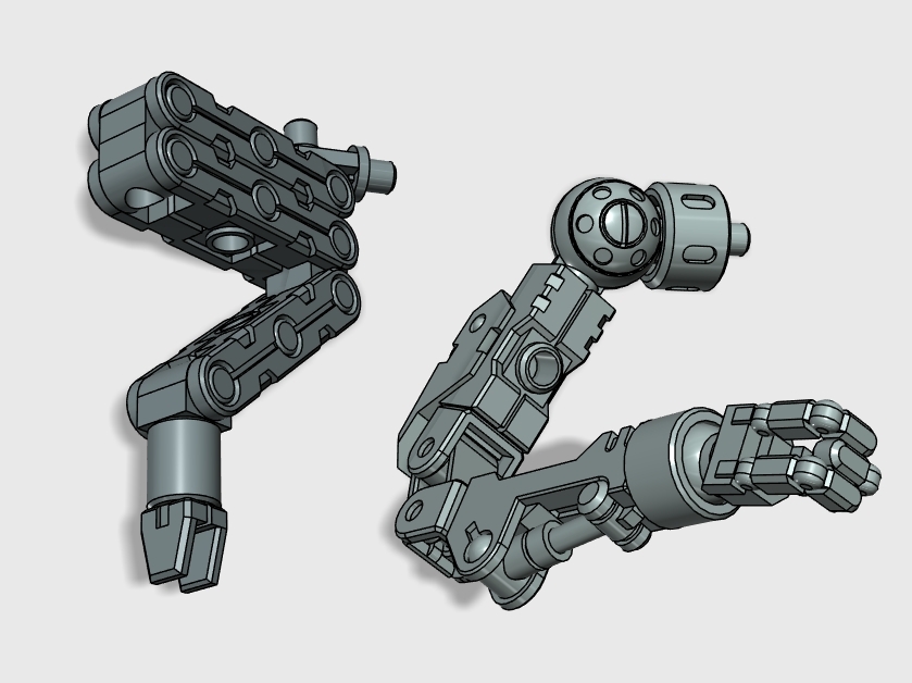 3D file All you Need for Mecha Model Customization 🫵・3D printable model ...