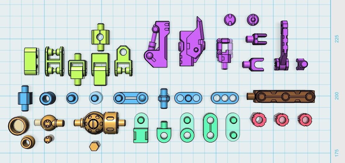 3D file All you Need for Mecha Model Customization 🫵・3D printable model ...