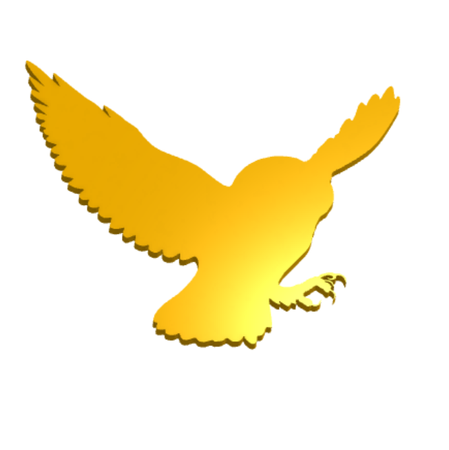 STL file Flying Owl Wall Decor・Model to download and 3D print・Cults