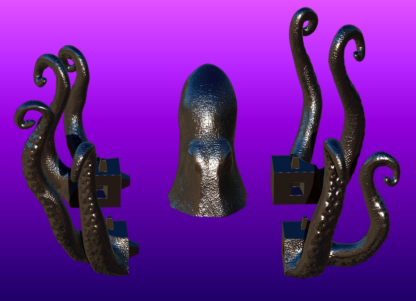 STL file Octopus mug holder・3D print model to download・Cults