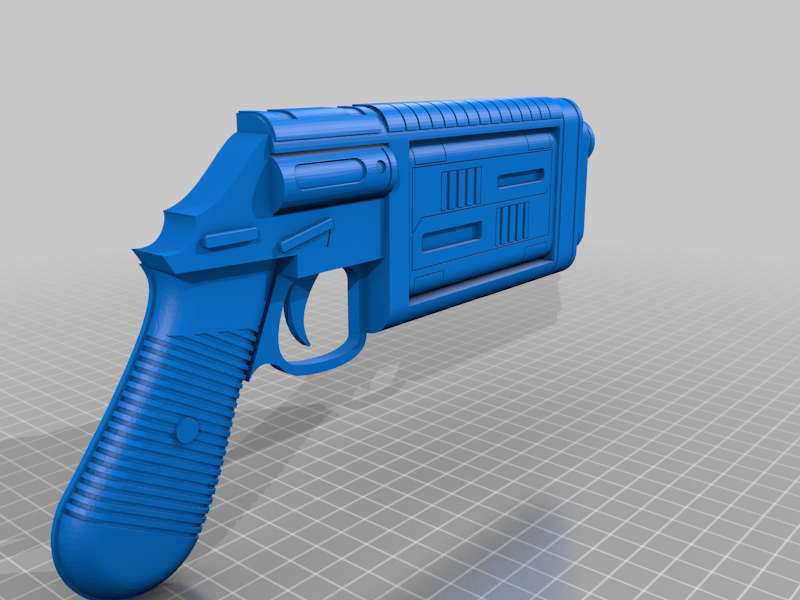 Free 3D file Andor Blaster Cut in Half・3D printable design to download ...