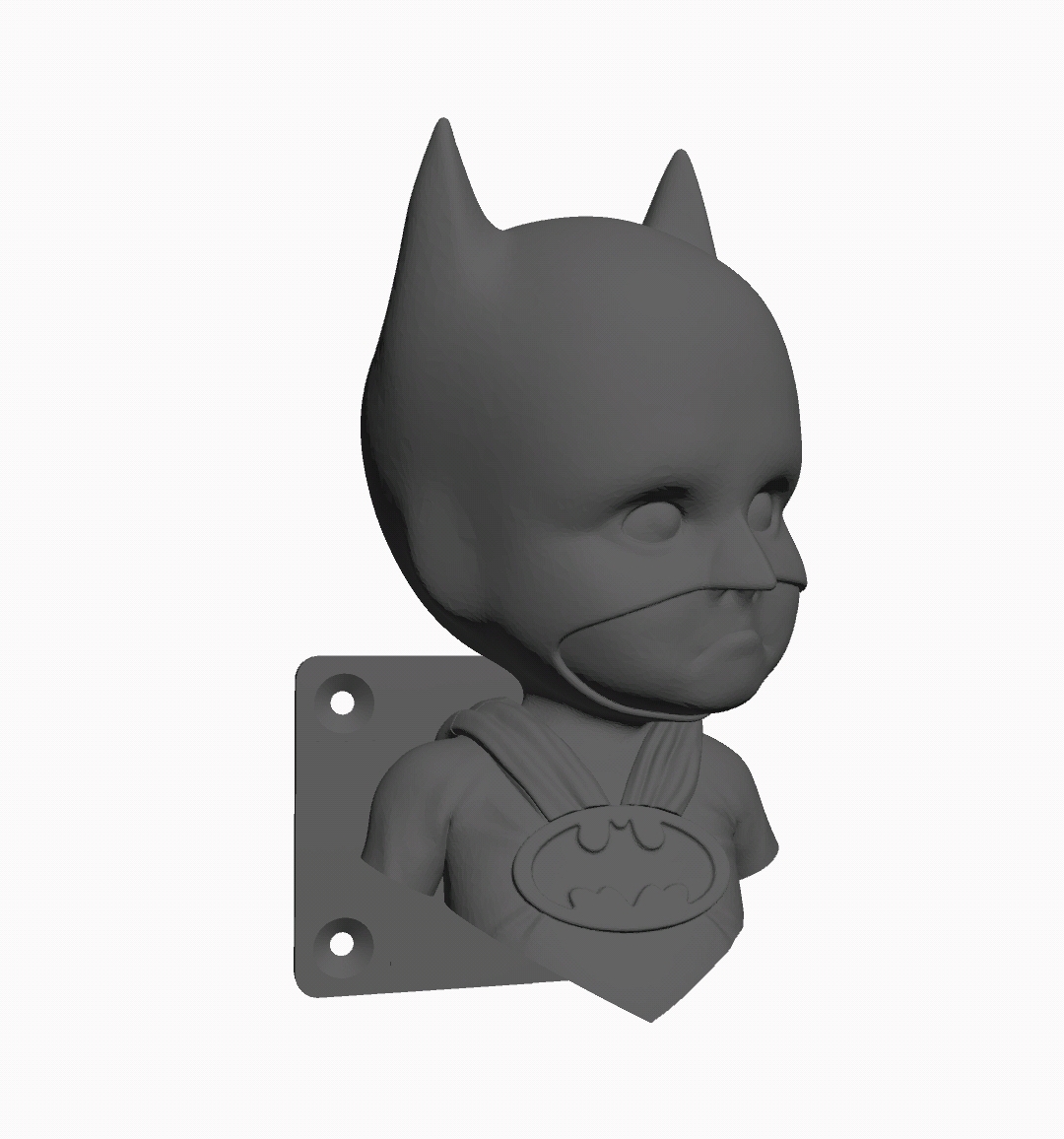 STL file Little batman floating 👽・3D printable model to download・Cults