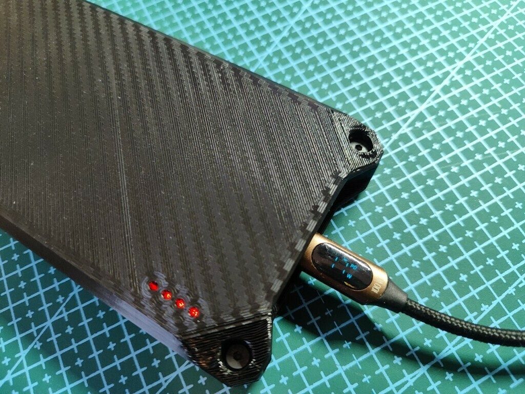 Free 3D file IP5328P Power Bank module case (5x 18650 cell) 🏦・3D print