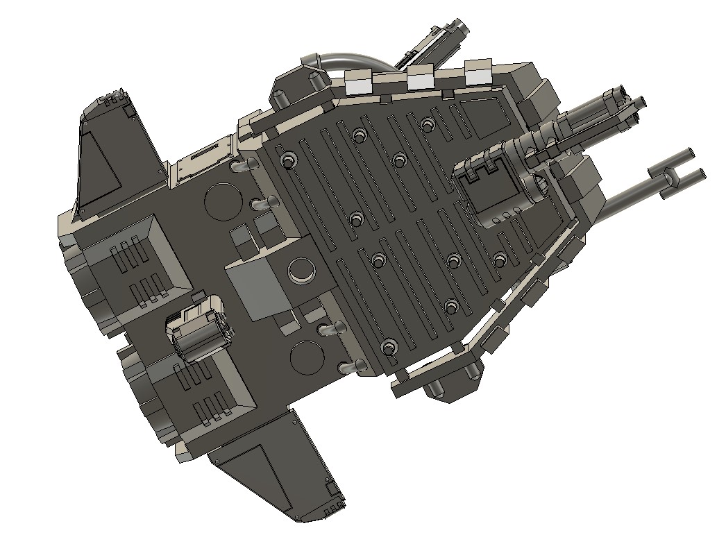 STL file Ground Attack Craft 🎲・3D printer model to download・Cults