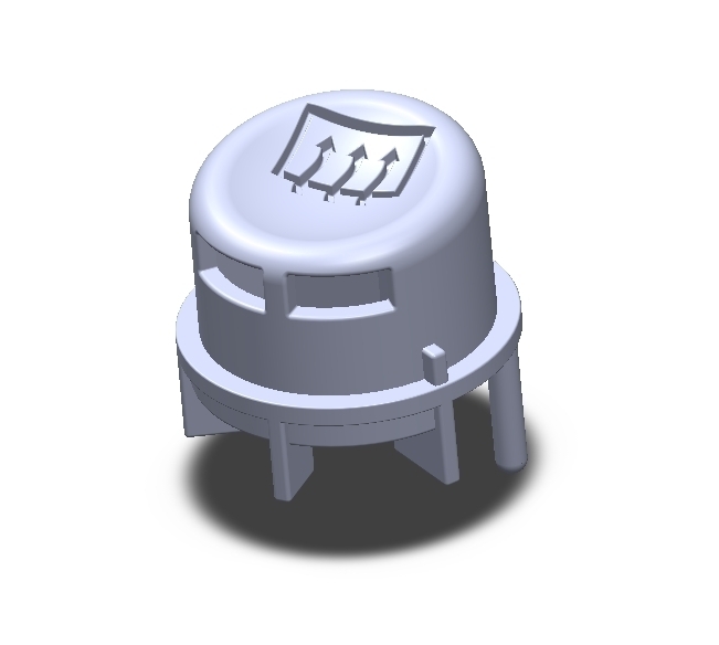 Free 3D file A/C and Defog buttons for SMART ROADSTER・3D print design to download・Cults