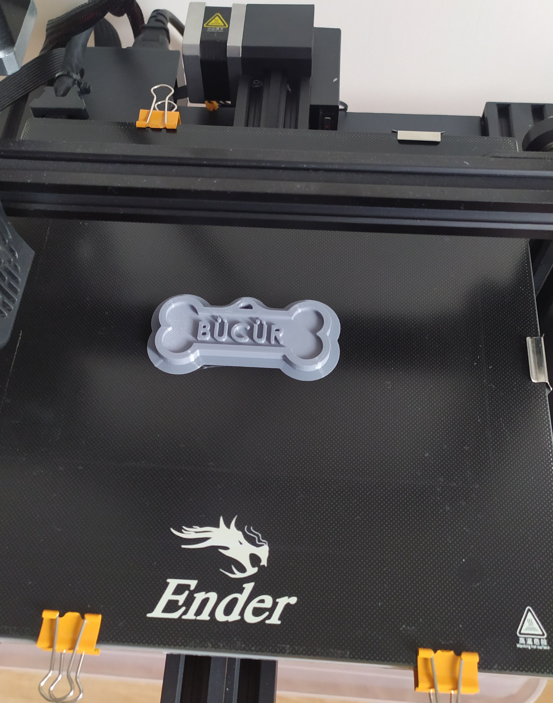 STL file Customizable Dog Collar Label 🐕・3D printing idea to download・Cults