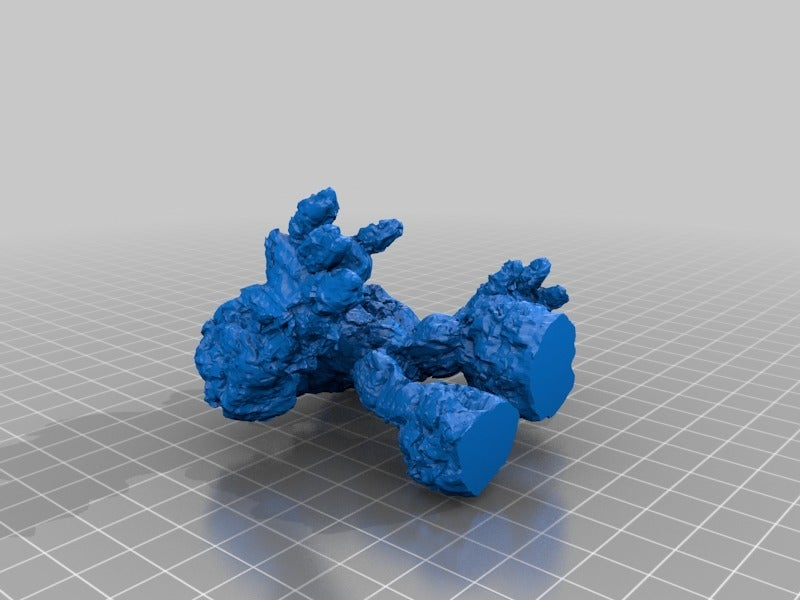 Free STL file stone rock elemental golem 🪨・3D printer model to download