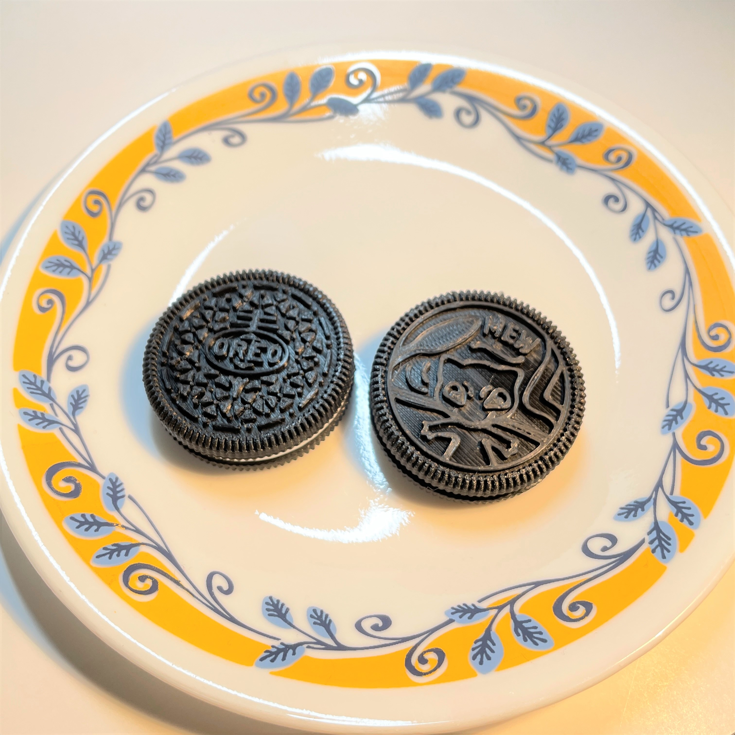 Geocoin – Pièce De Monnaie Traçable GeoCookie Oak (Oreo Keks) Pour Géocaching