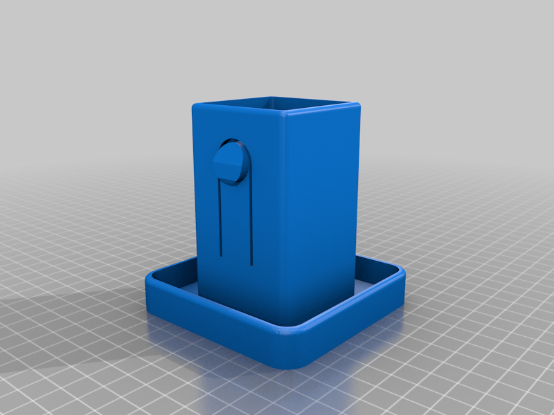 Free STL file 2 inch Modular Hitch Cover with Embedded Nuts・3D printer