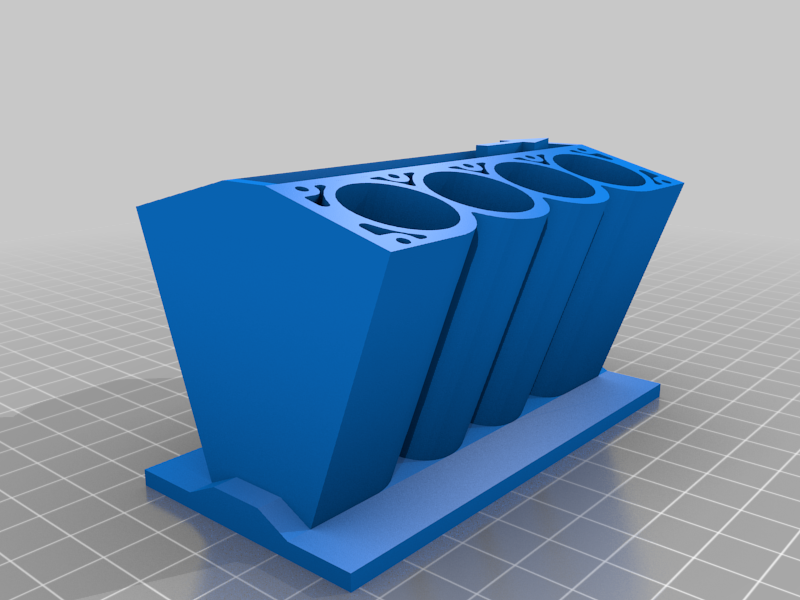 Free STL file V8 Spark Plug Holder 🔌・3D printable model to download・Cults