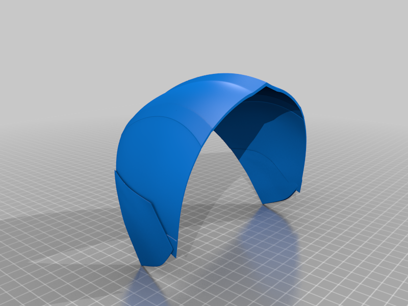 Free 3D file half helmet (own design) 🪖・Design to download and 3D print ...