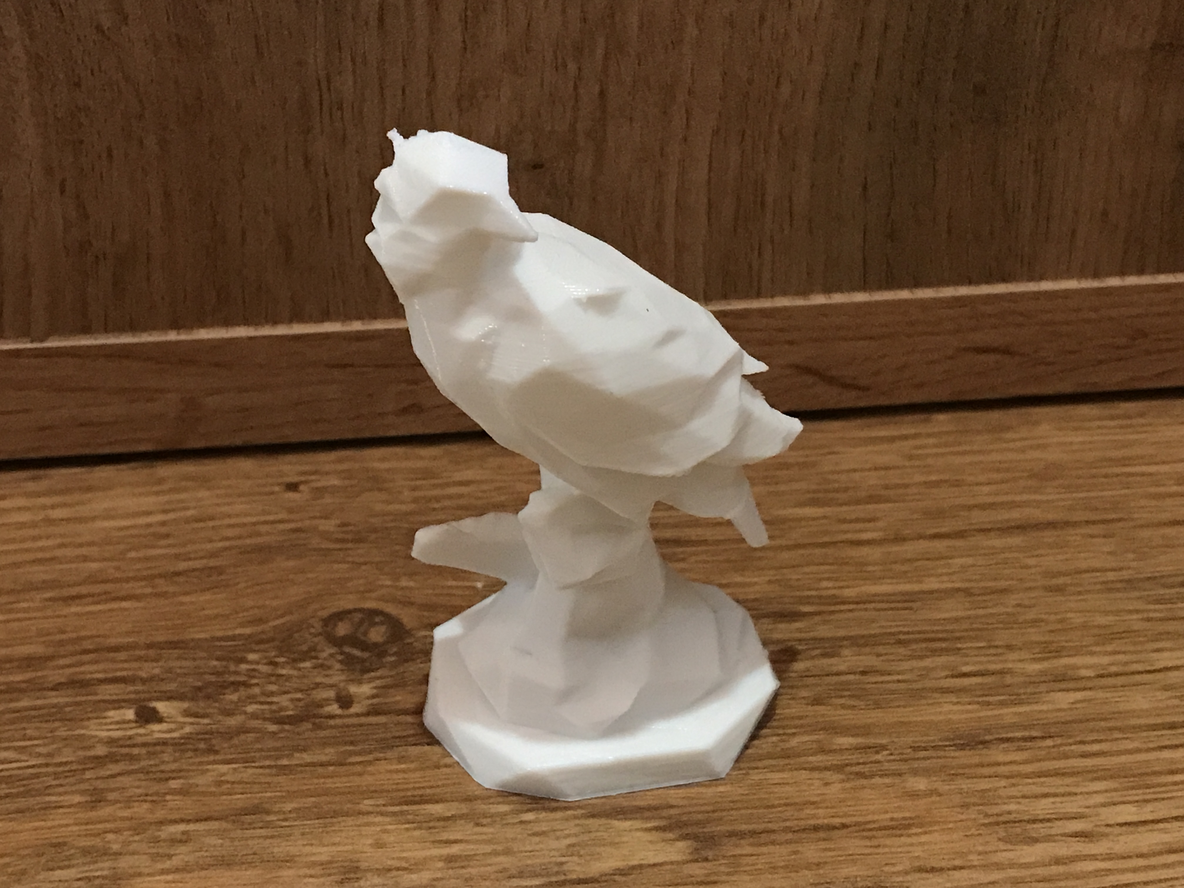 STL file Bird On The Rock ( Geometric ) 🐦・3D print design to download・Cults