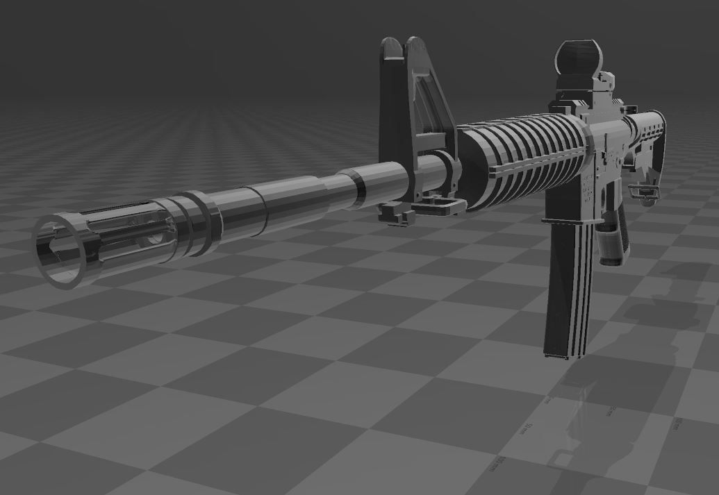 3D file M4A1・3D printer model to download・Cults