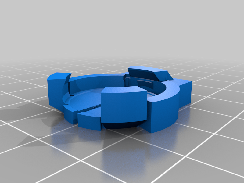 Free STL file CR2032 paperclip battery holder・3D print