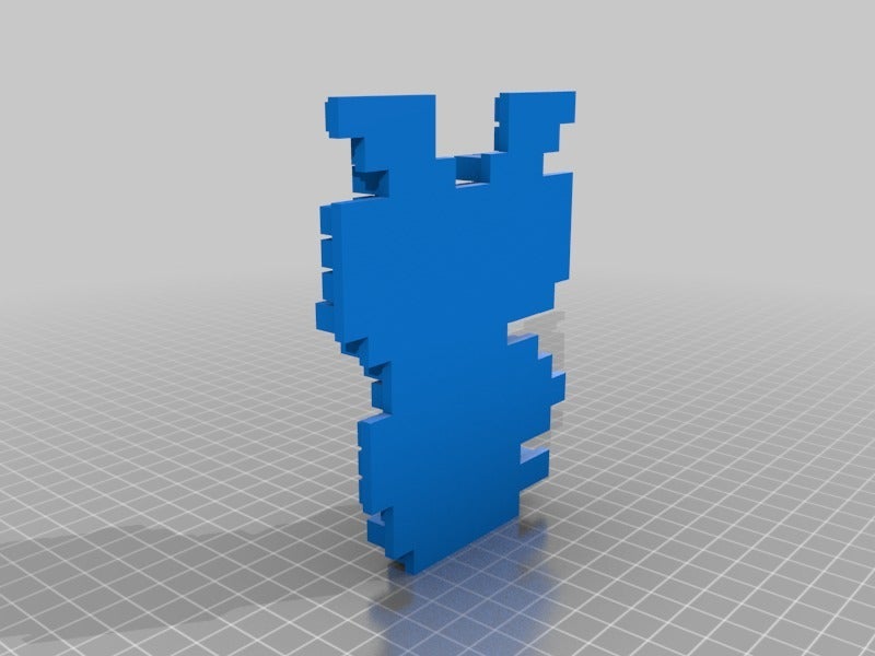 Free STL file Pixel Mario 🎲・3D printable object to download・Cults